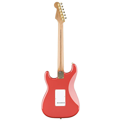 Fender Limited Edition Vintera II '50s Stratocaster Roasted Akçaağaç Sap Gold Hardware Fiesta Red Elektro Gitar